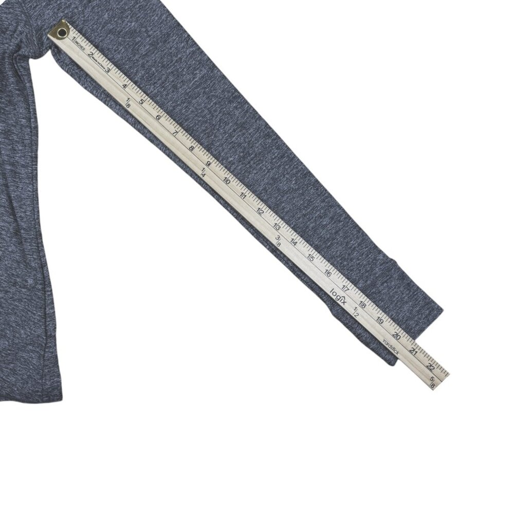 Athleta Pacifica Crosscurrent Hooded Jacket S Heather Gray, Ruched Zip, UPF - Picture 12 of 14